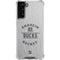 NHL Anaheim Ducks Black Text Galaxy S21 FE Clear Case
